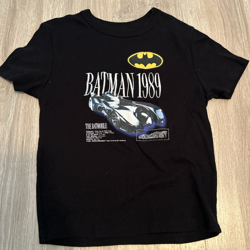 Batman Black Logo Tee